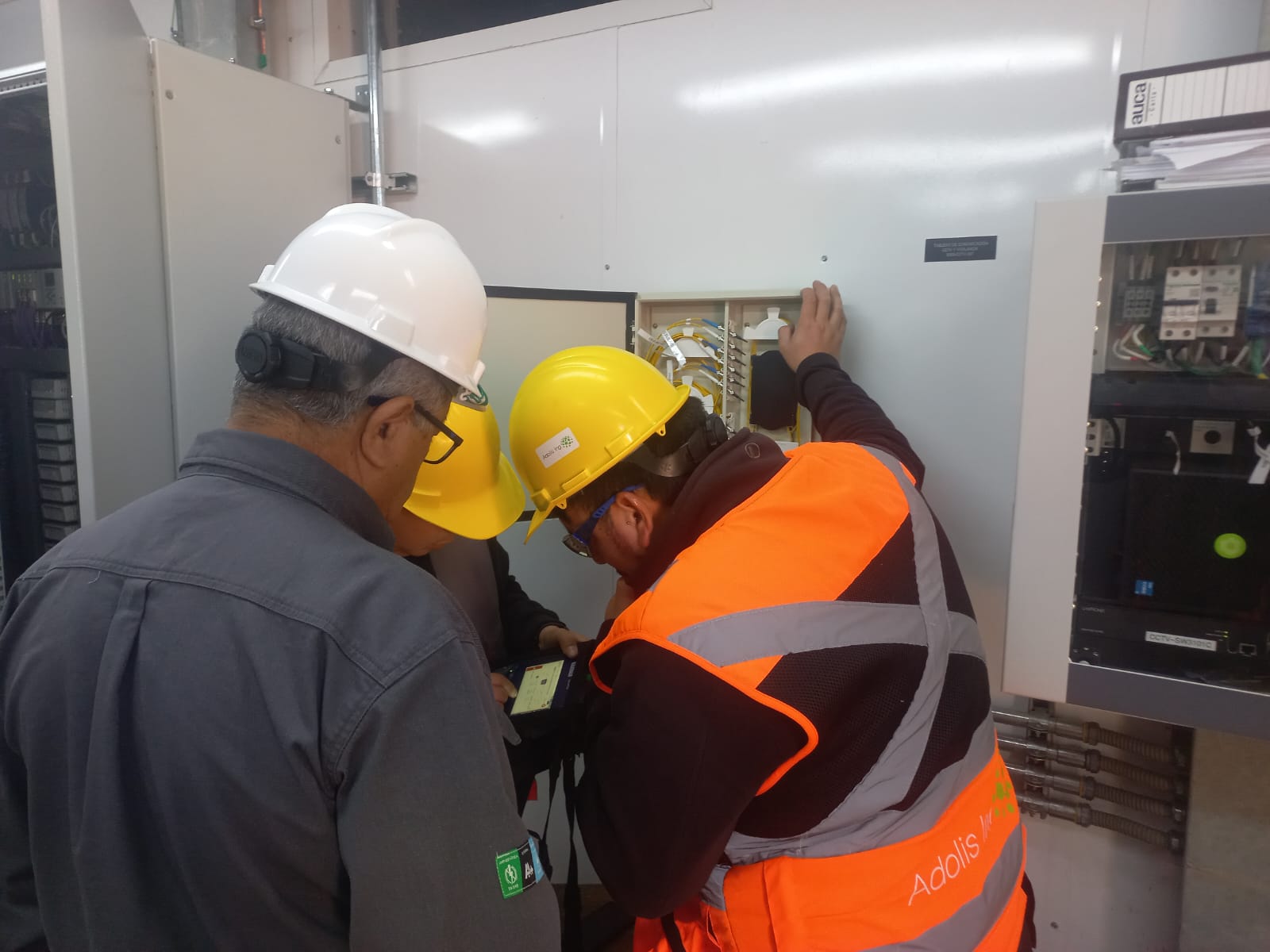 Infraestructura de red de fibra óptica